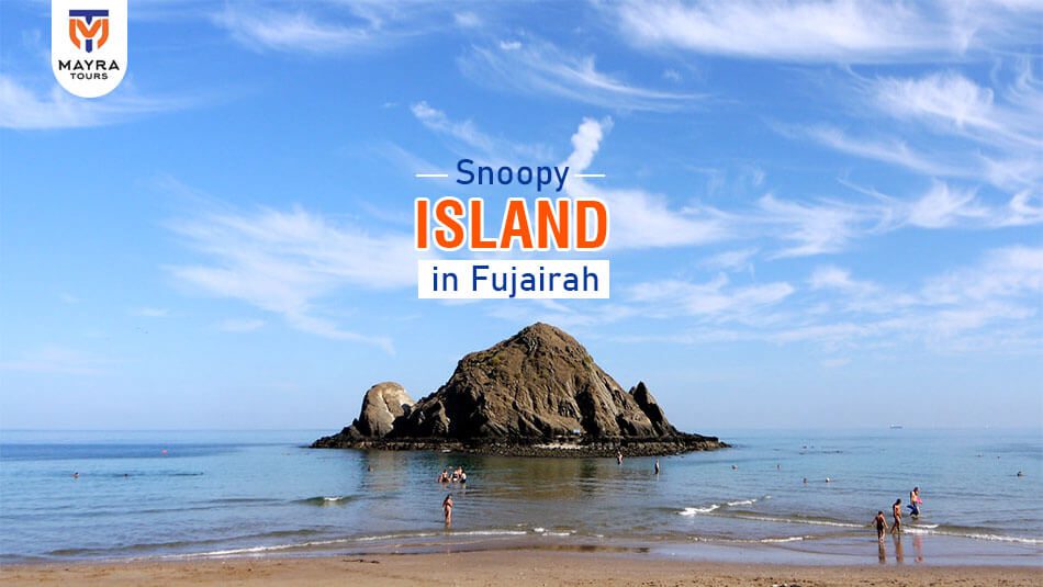 Snoopy Island in Fujairah